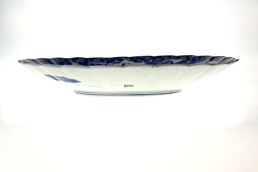 GROSS Antiker chinesischer Teller 40 cm