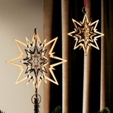 Georg Jensen Stern für Weihnachtsbaum, mittel GOLD