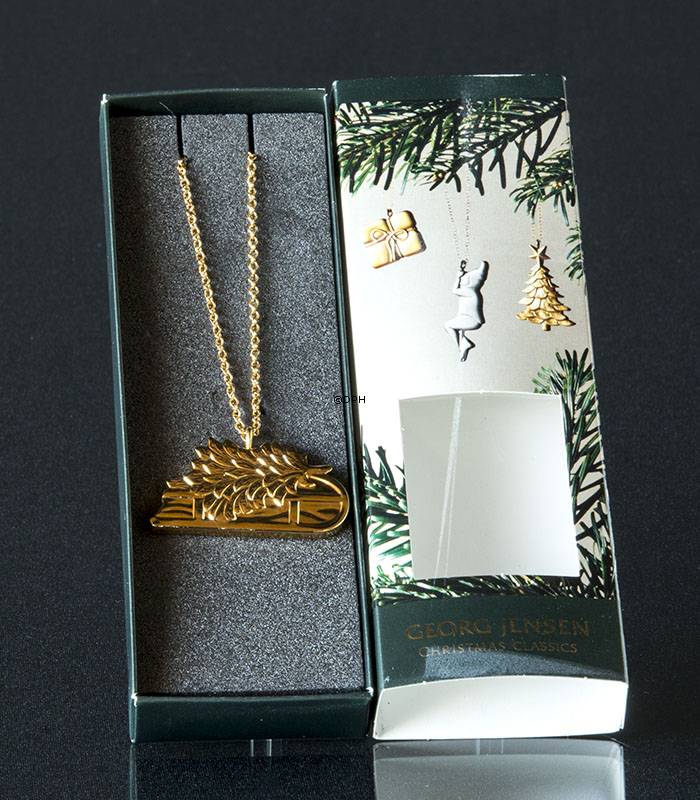 Weihnachtsbaum auf Schlitten Ornament - Georg Jensen, 2005