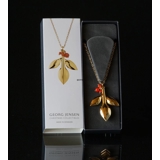 Magnolienblatt mit Beere - Georg Jensen Ornament 2016