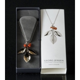 Magnolienblatt mit Beere - Georg Jensen Ornament 2016 - PALLADIUM