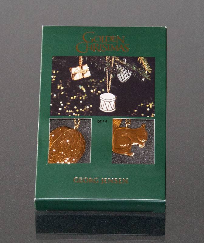 Walnuss und Eichhörnchen - Georg Jensen Ornament Set 2004