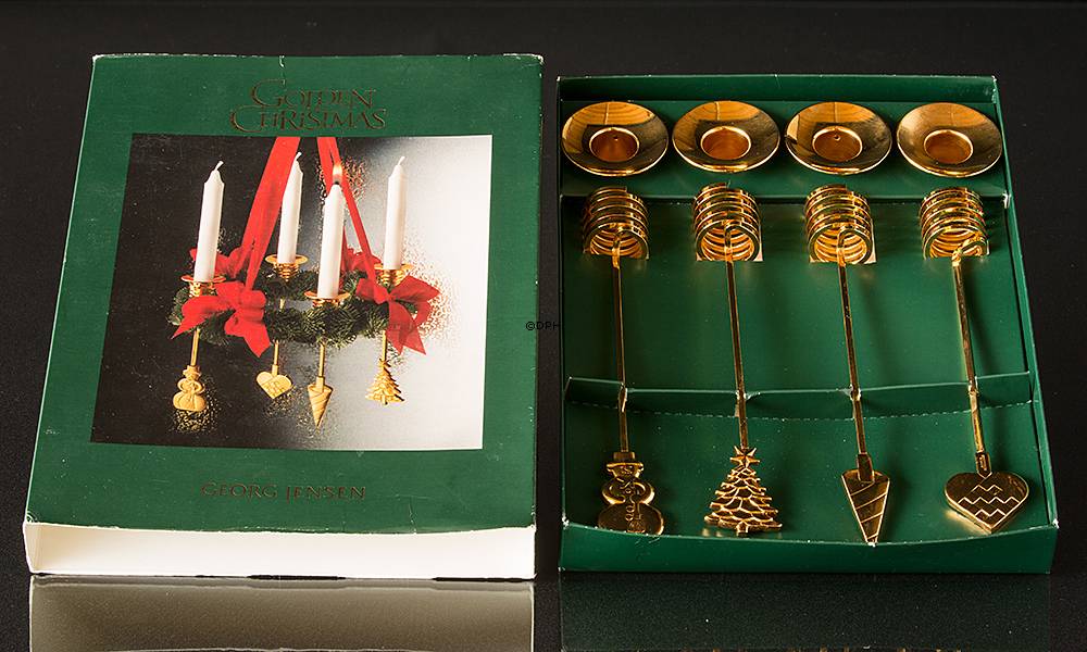 Kerzenhalter für Adventskranz - Georg Jensen