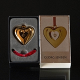 Herz - Georg Jensen, Weihnachtsschmuck Ornament 2010
