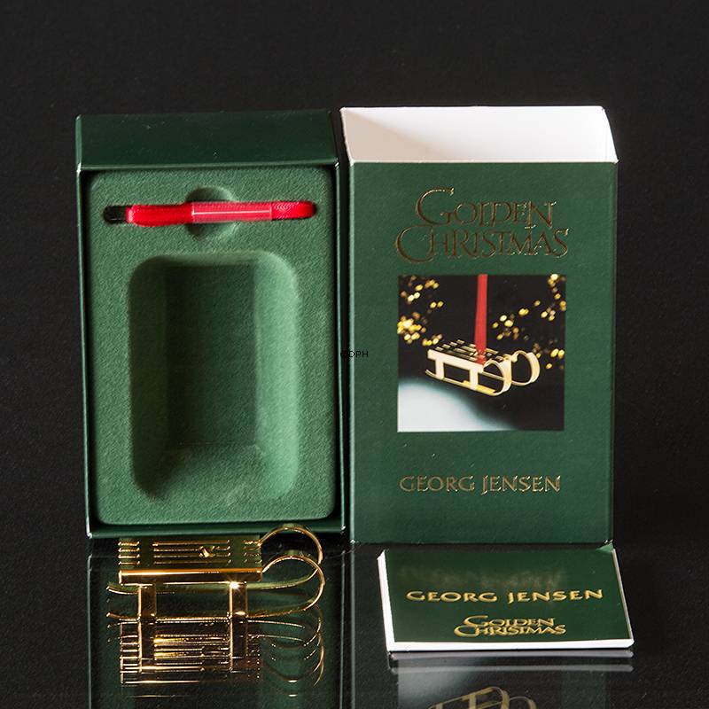 Schlitten - Georg Jensen, Weihnachtsschmuck 2004