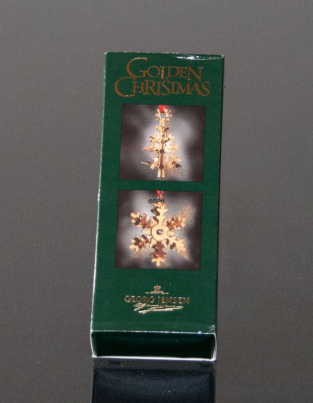 Schneekristall und Weihnachtsbaum - Georg Jensen, Weihnachtsschmucken 1999