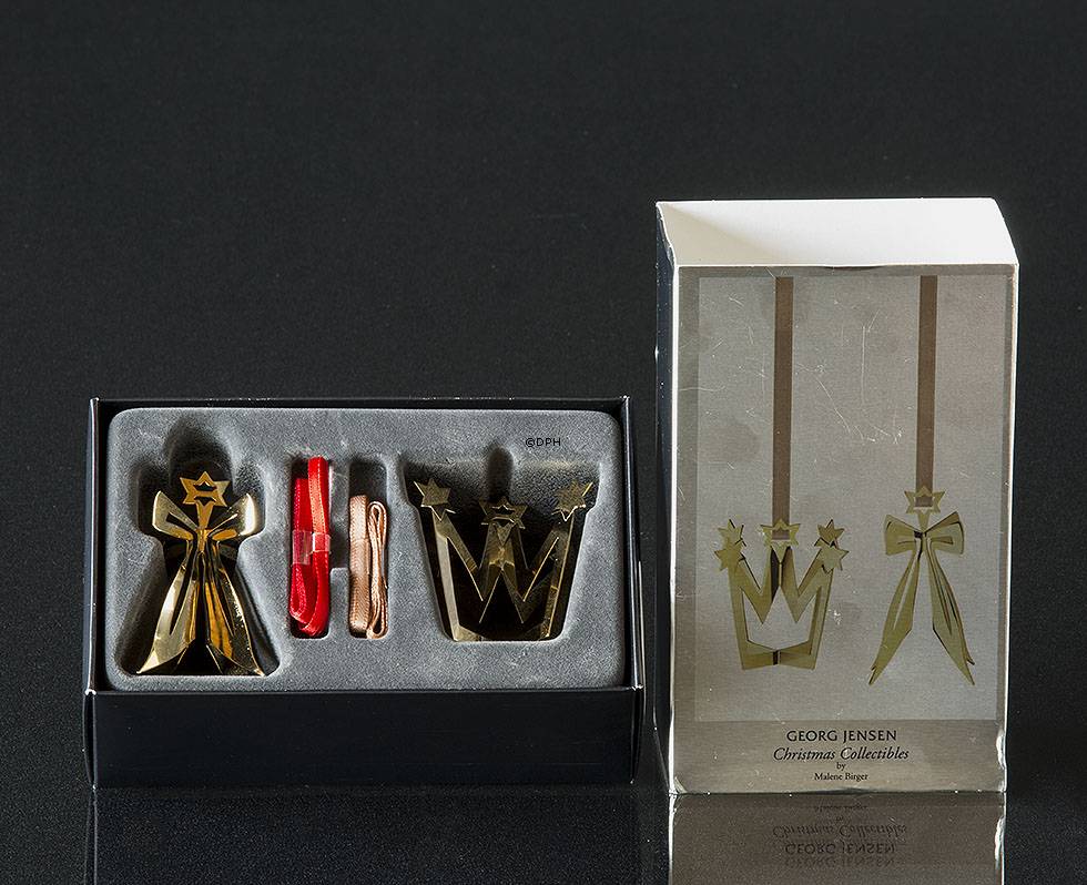 Schleife und Krone - Georg Jensen, Weihnachtsschmucken 2013