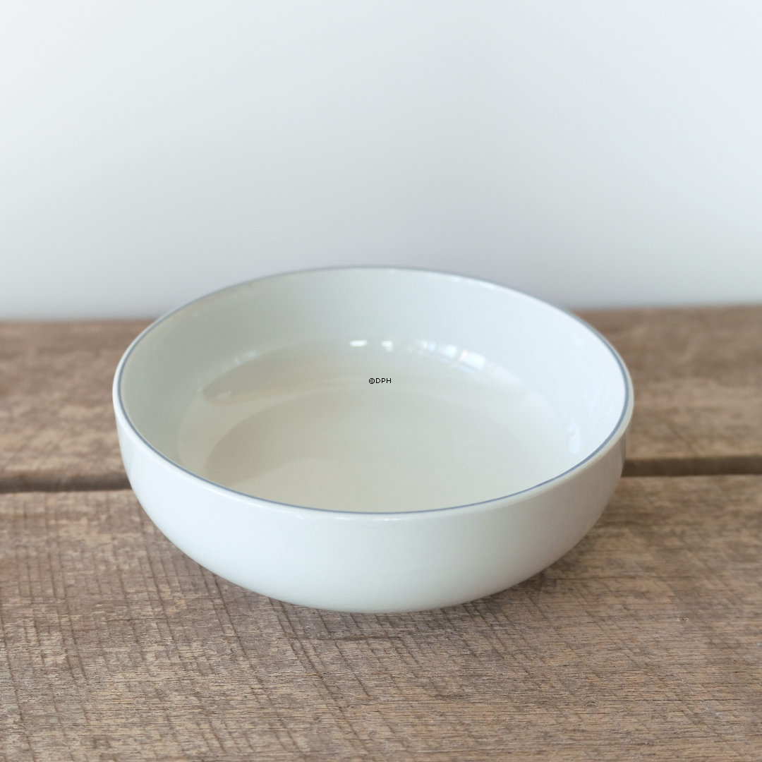 Blå Kant runde Butterdose Nr. 3580-3082 oder 332, Royal Copenhagen