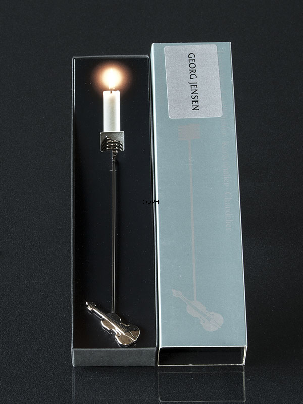 Violine - Georg Jensen Kerzenhalter 1995, PALLADIUM