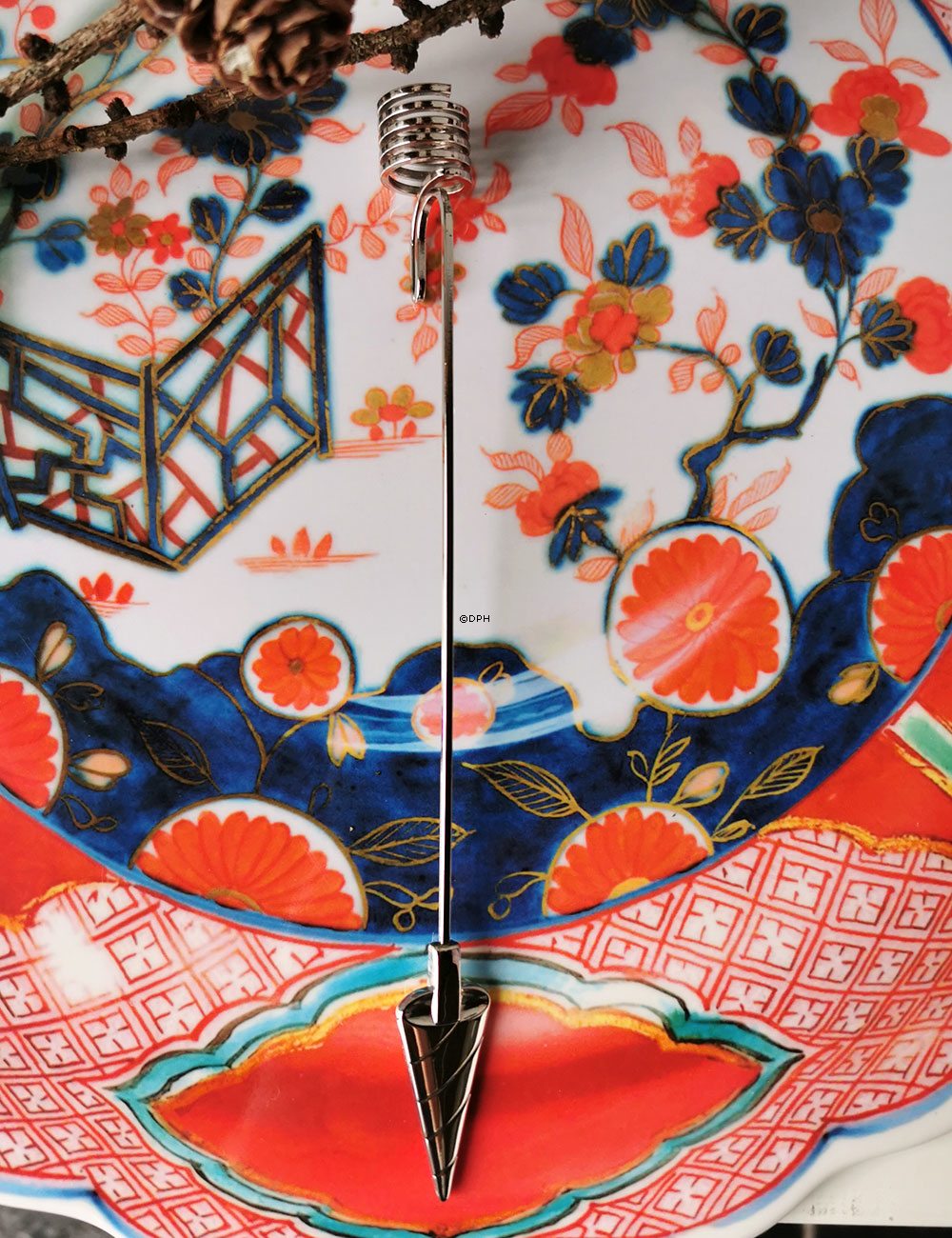 Kornett - Georg Jensen Kerzenhalter 1995 - PALLADIUM