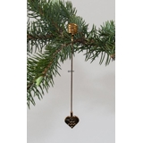 Weihnachtsherz - Georg Jensen Kerzenhalter 1997