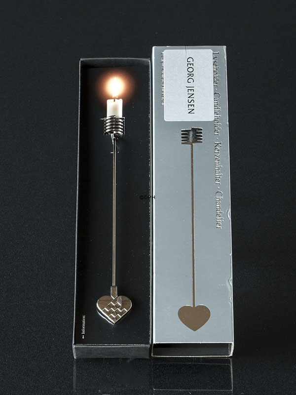 Weihnachtsherz - Georg Jensen Kerzenhalter 1997, PALLADIUM