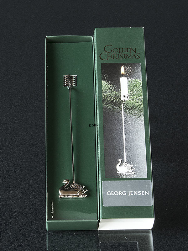 Schwan - Georg Jensen Kerzenhalter 2000, PALLADIUM