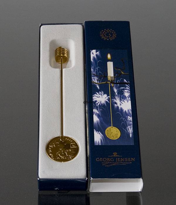 Georg Jensen Millennium Kerzenhalter 2000