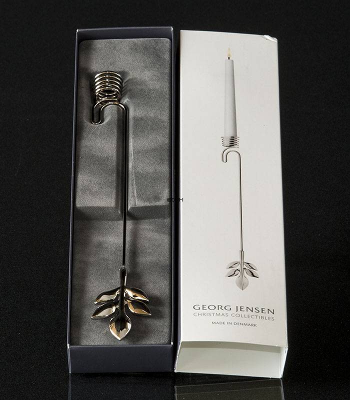 Magnolienblatt - Georg Jensen Kerzenhalter 2016 - PALLADIUM