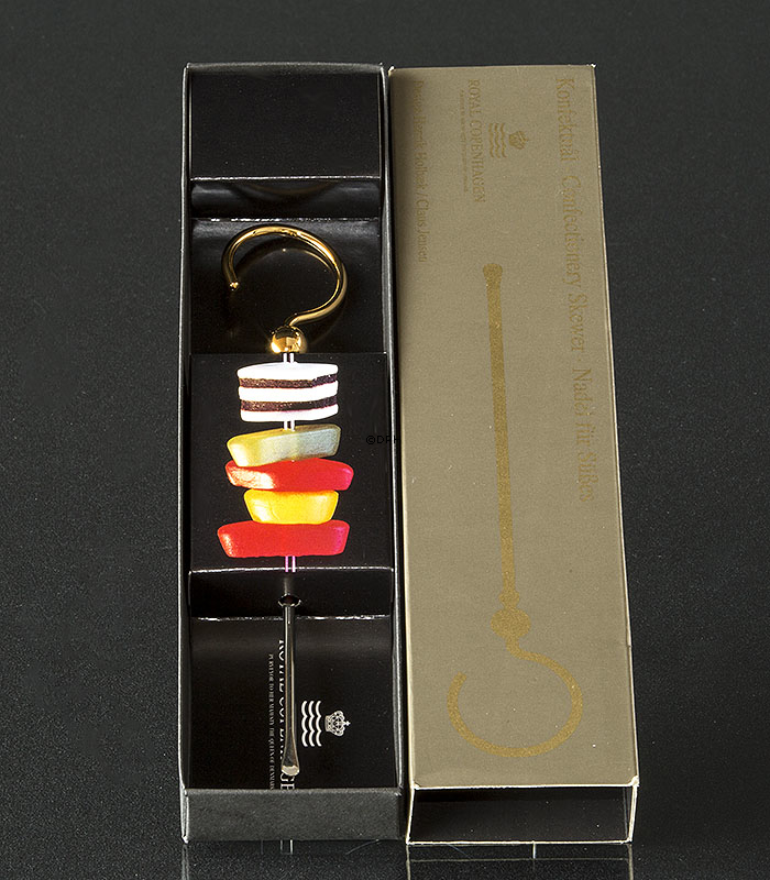 Süßwarenspieß - Georg Jensen, lang