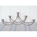 Harmony fünfarmiger Kerzenständer, Edelstahl - Georg Jensen