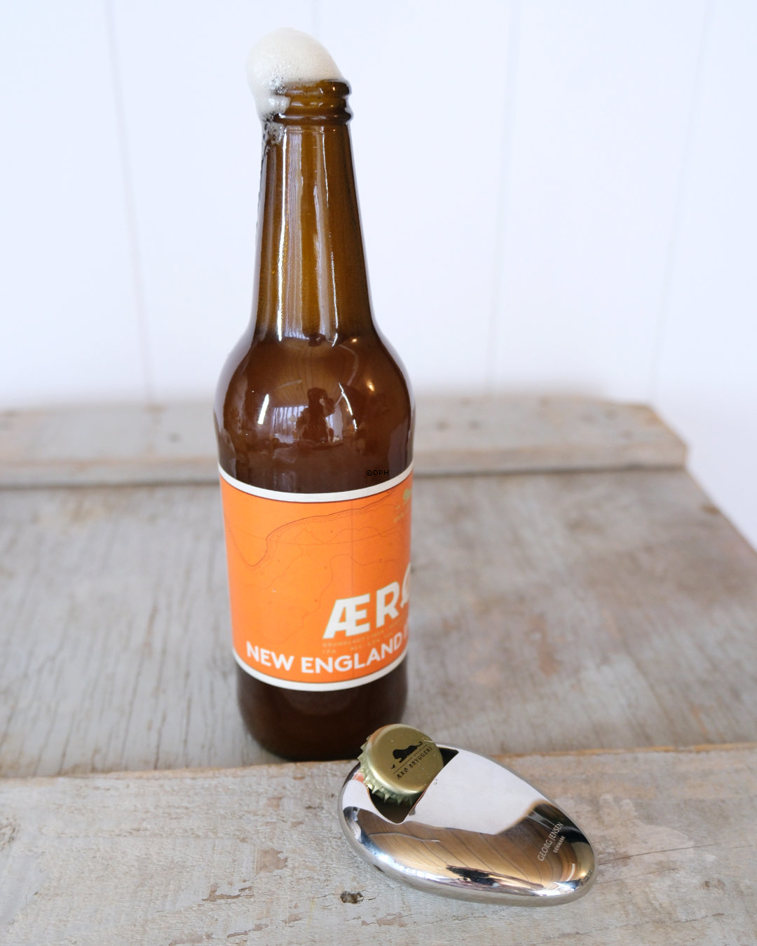 Georg Jensen Sky Flaschenöffner aus Edelstahl