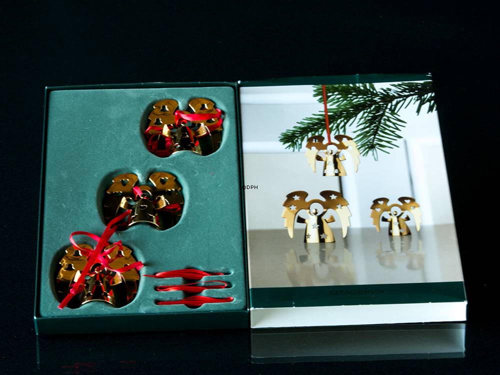 Engel mit Stern, Herz und Glocke - Georg Jensen Ornaments