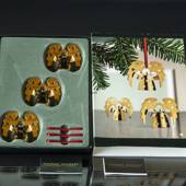 Engel mit spitze Tüte, Schneeflocke und Ball - Georg Jensen Ornaments 