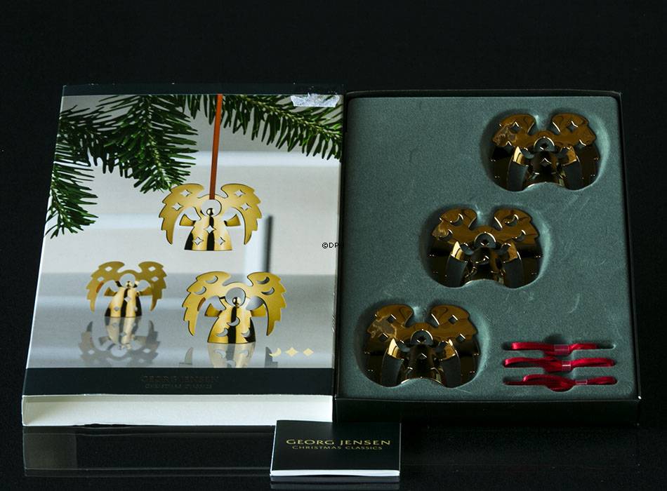 Engel mit Mond, Stern und Diamant - Georg Jensen Ornaments