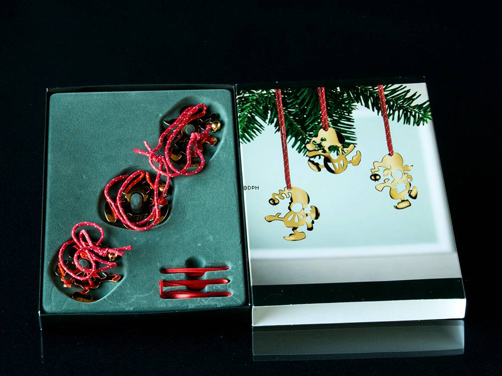 Elfen, Lysti, Frejdi und Bumle - Georg Jensen-Verzierungen