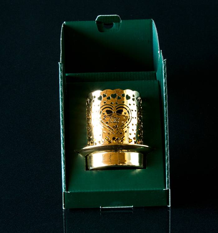 Georg Jensen Weihnachtslaterne 2003, vergoldet