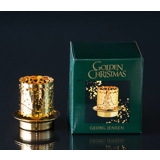 Georg Jensen Weihnachtslaterne 2004, vergoldet