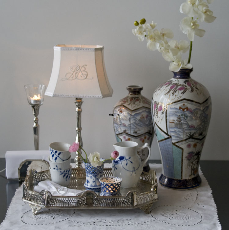 Panorama, chinesische Vase mit Rahmen