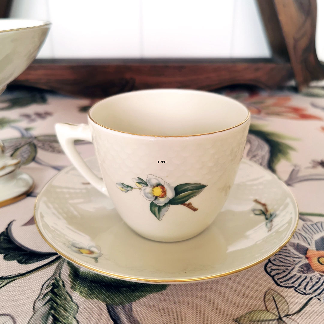 Bing & Grøndahl Heimdal Kaffeetasse mit Untertasse Nr. 102, 305 oder 071