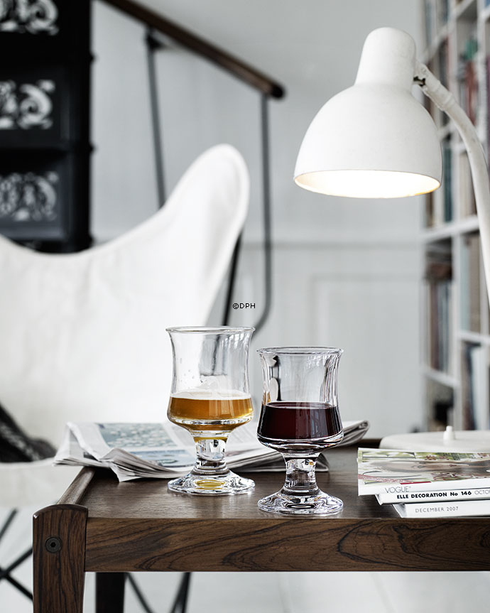 Holmegaard Schiffglas, Klarglas, Inhalt 25 cl.