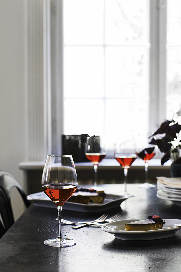 Holmegaard Cabernet Dessertweinglas, Inhalt 28 cl., 6 Stück