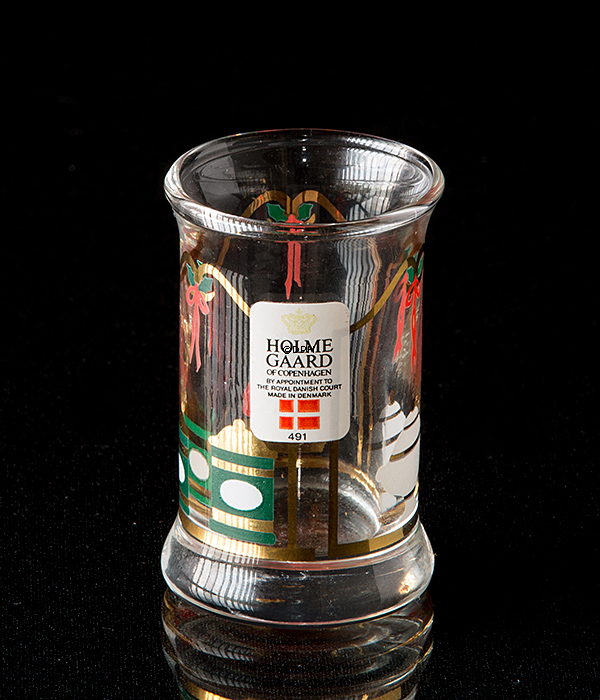 Holmegaard Christmas Dramgläser 1992, 2er Set