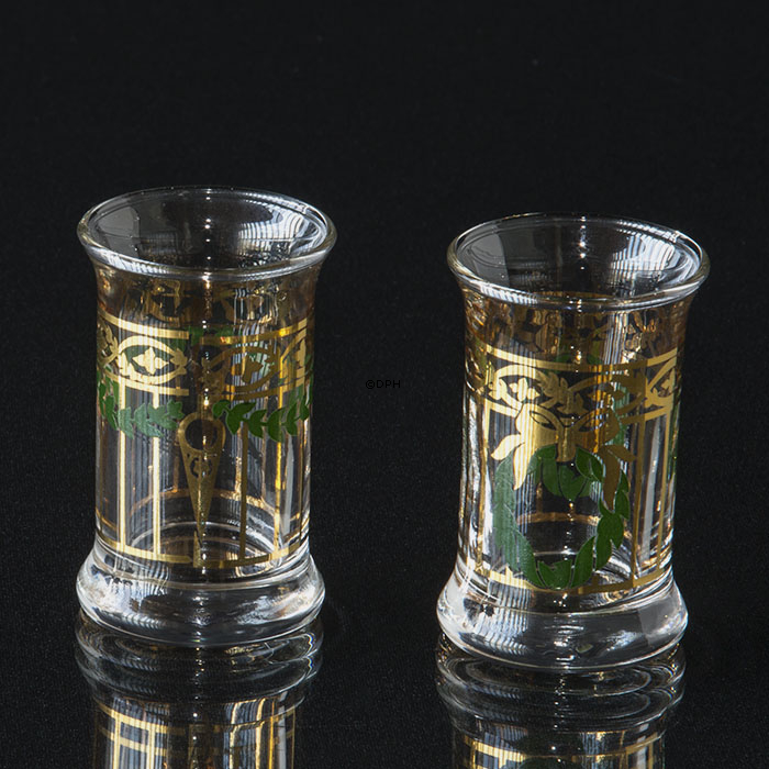 Holmegaard Christmas Dramgläser 1996, 2er Set