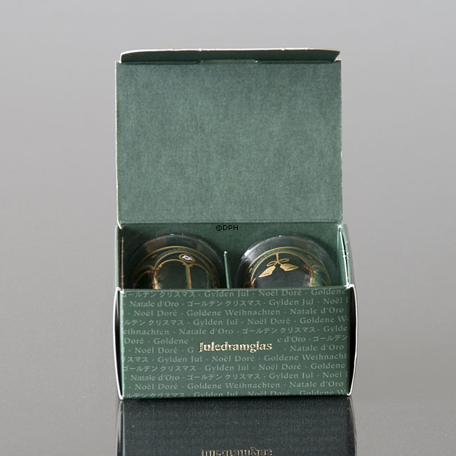 Holmegaard Christmas Dramgläser 2001, 2er Set