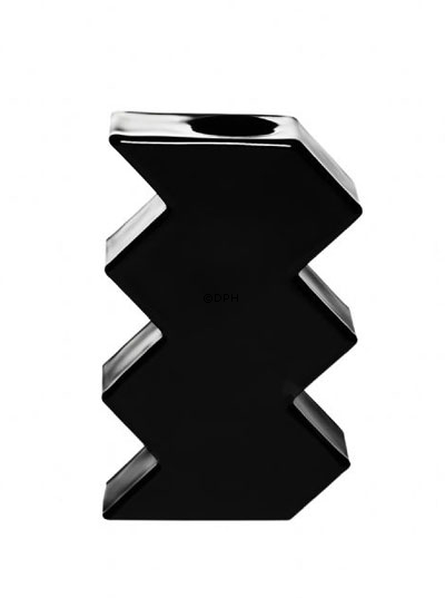 Holmegaard Connection Leuchter, mittel, schwarz