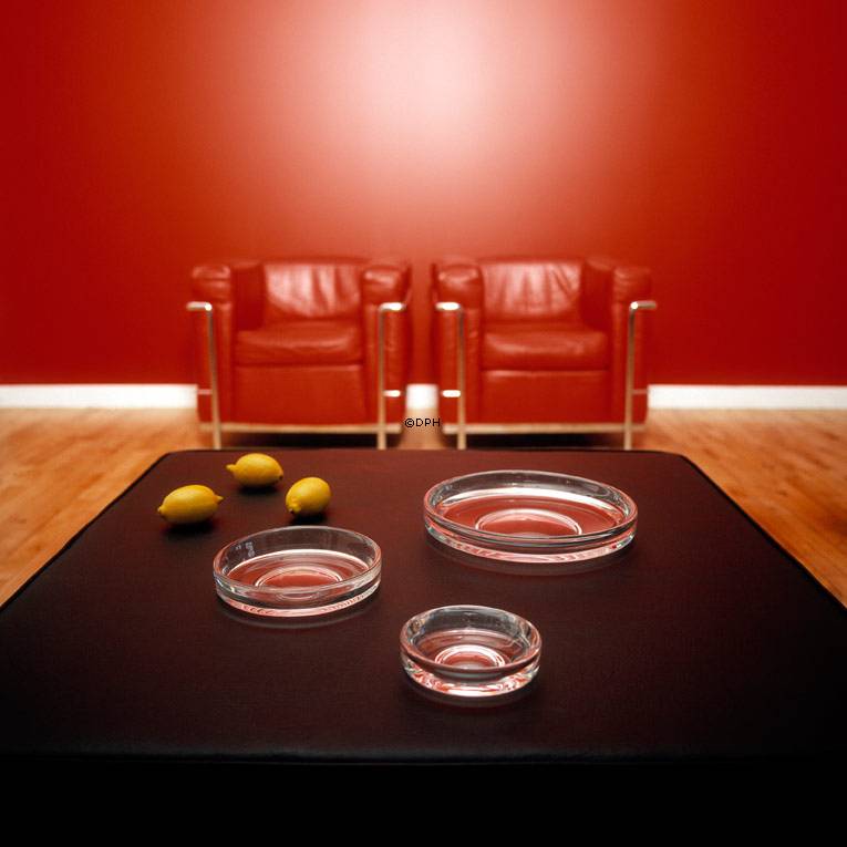 Holmegaard Apollo Schale, klar, mittel