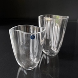 Holmegaard Duet Vase klar, groß