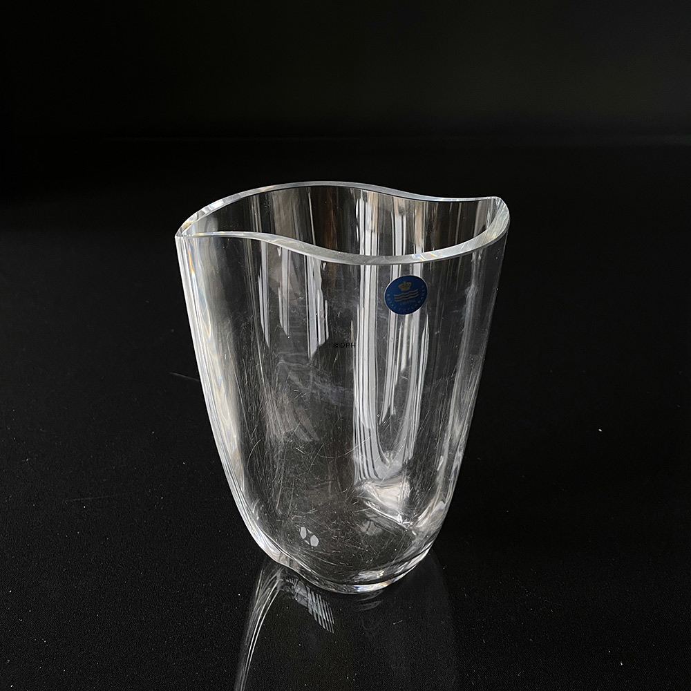 Holmegaard Duet Vase Klar