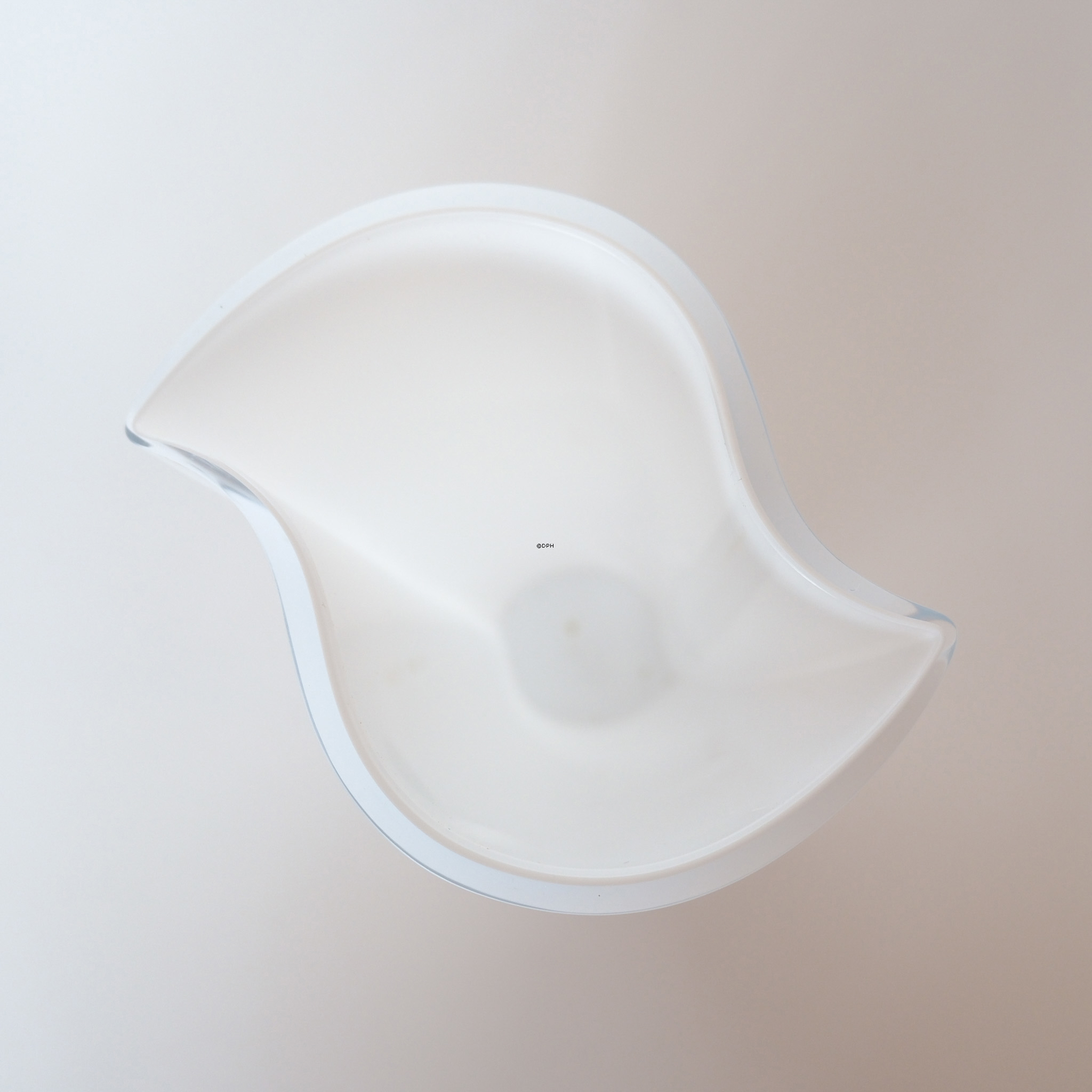 Holmegaard Duet Vase Weiss