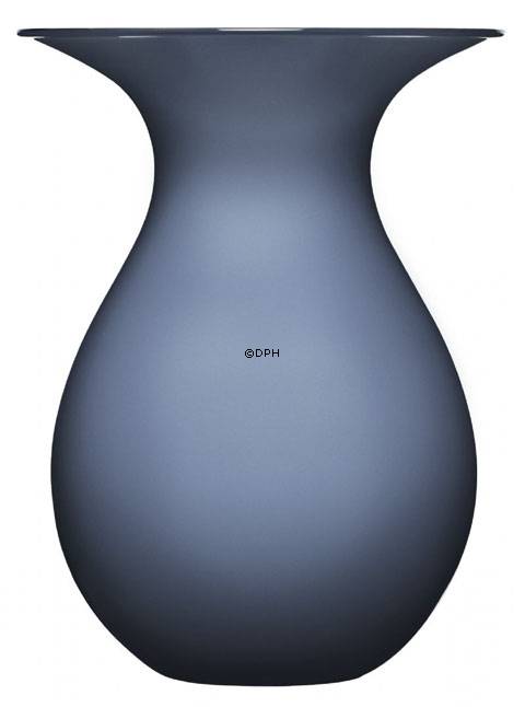 Holmegaard Shape Vase in blau, groß