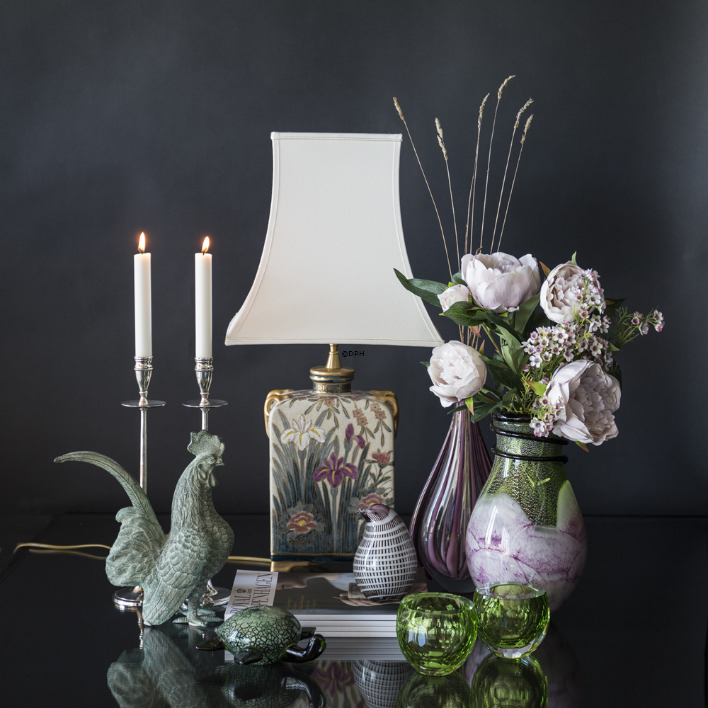 Grüne Schildkröte in Glas, Mundgeblasene Glaskunst