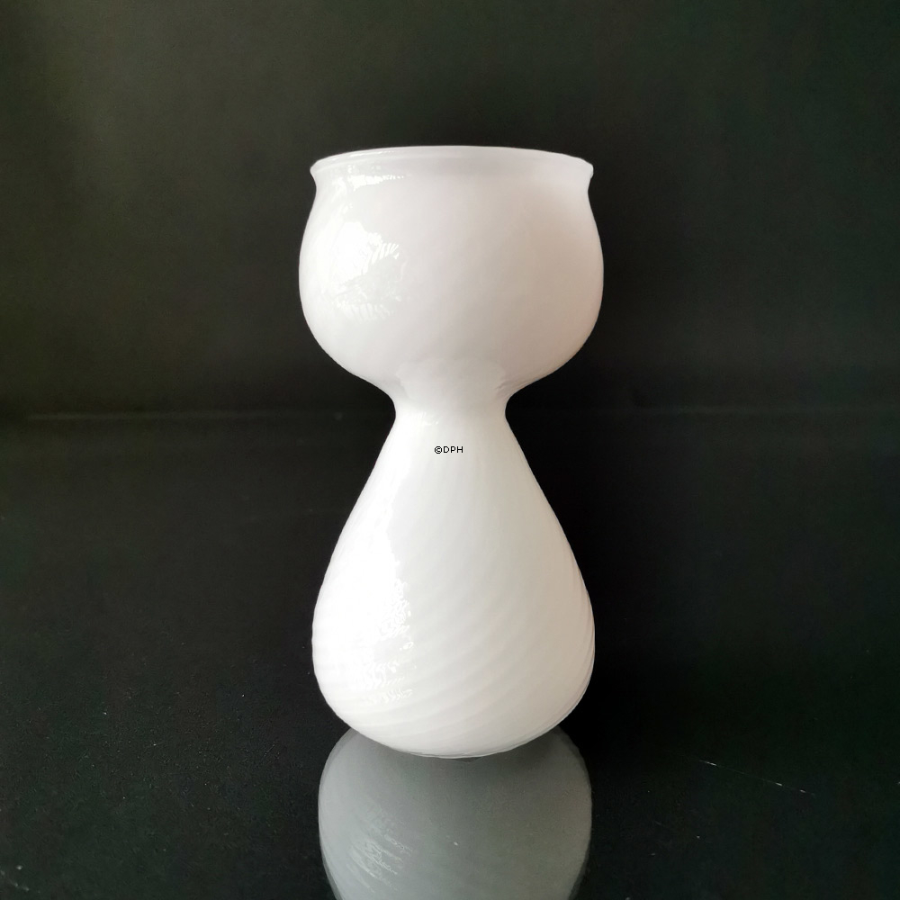 Holmegaard Hyazinthe Glass, Michael Bang, opal, klein