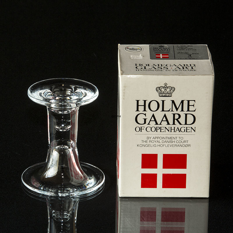Holmegaard Merkur Kerzenhalter klar, klein