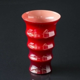Holmegaard Karen Blixen Vase, rot, mittel