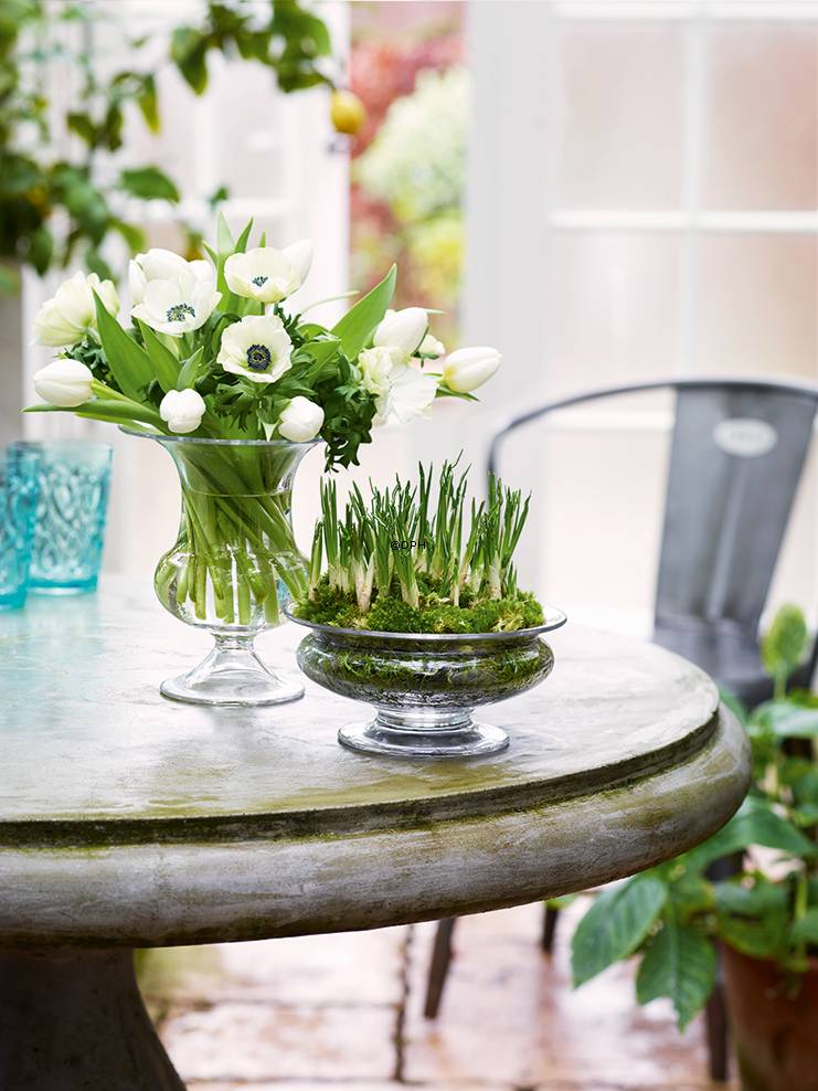 Holmegaard Old English Blumenschale, mittel