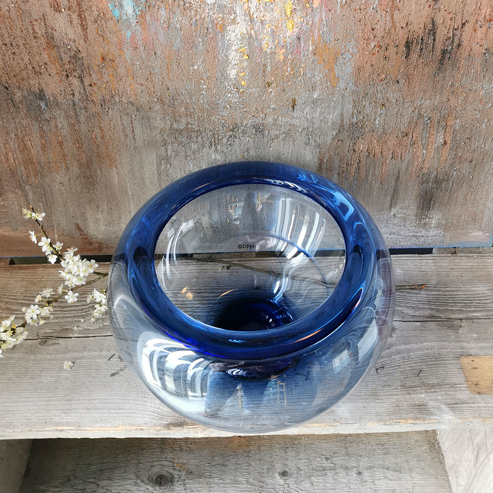 Holmegaard Provence Schüssel, saphirblau, groß