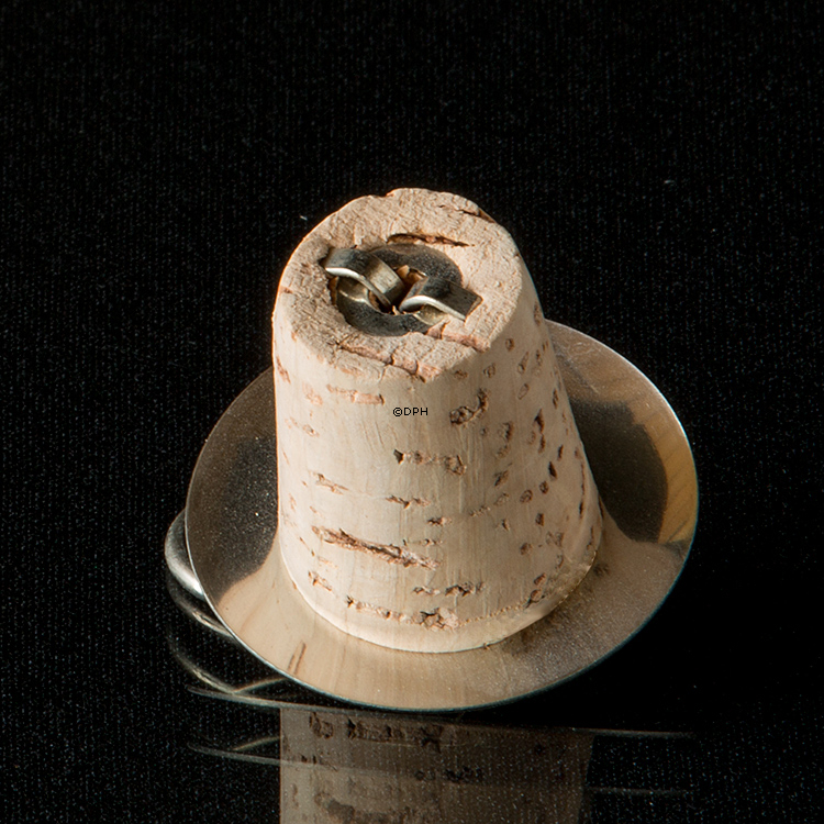 Pfropfen für Holmegaard Weihnachtsflaschen, Stahl mit Splitter