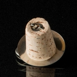 Pfropfen für Holmegaard Weihnachtsflaschen, Stahl mit Splitter