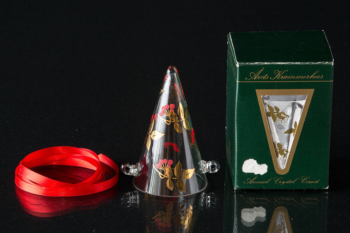 Jährliche Kristallglocke 1994, Kornett. Holmegaard Christmas